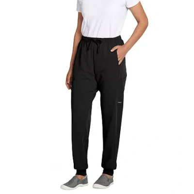 Jockey 2481 Womens Stretch Fabric Scrub Pant In Black