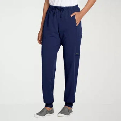 Jockey 2481 Womens Stretch Fabric Scrub Pant In Blue