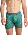 Jockey Active Microfiber 3.5" Boxer Brief In Green