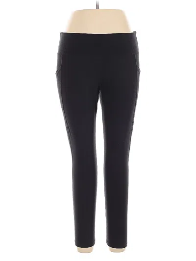 Pre-owned Jockey Active Pants In Black
