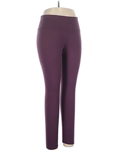 Pre-owned Jockey Active Pants In Purple