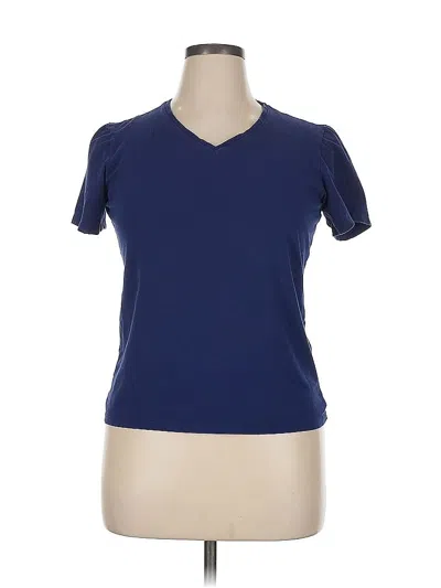 Pre-owned Jockey Active T-shirt In Blue