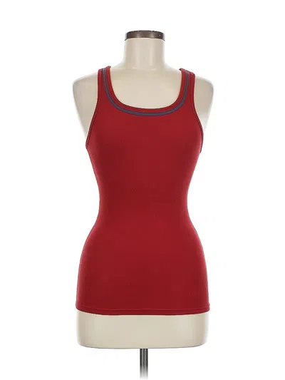 Pre-owned Jockey Active Tank Top In Red