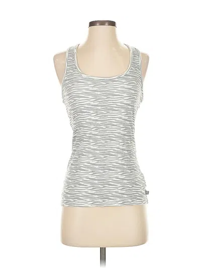 Pre-owned Jockey Active Tank Top In Silver