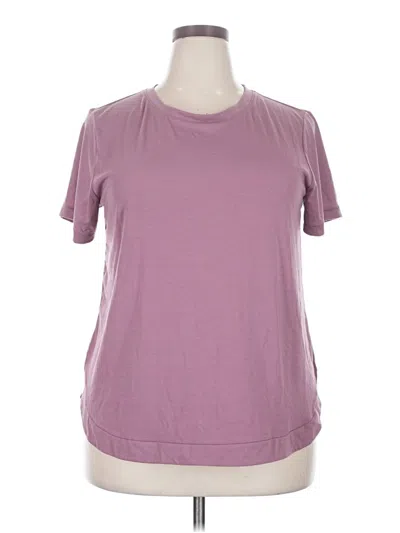 Pre-owned Jockey Active T-shirt In Purple