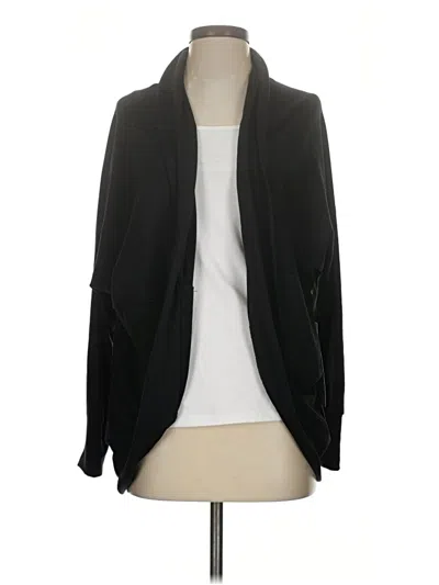 Pre-owned Jockey Cardigan Sweater In Black