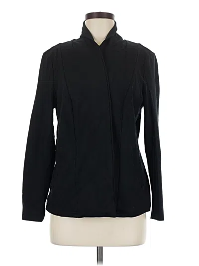 Pre-owned Jockey Cardigan Sweater In Black