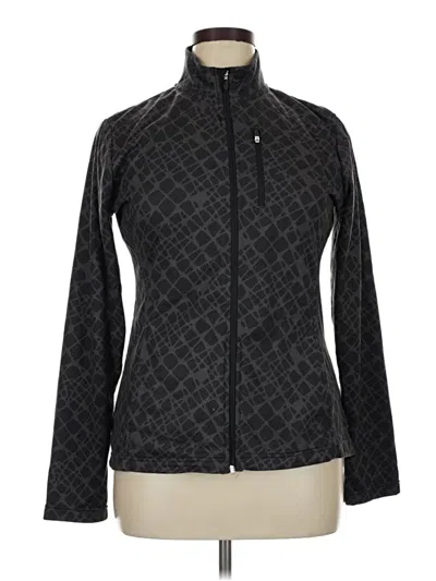 Pre-owned Jockey Cardigan Sweater In Black