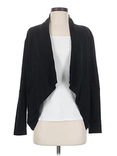 Pre-owned Jockey Cardigan Sweater In Black