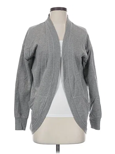 Pre-owned Jockey Cardigan Sweater In Gray
