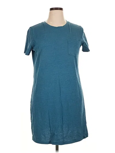 Pre-owned Jockey Casual Dress In Blue