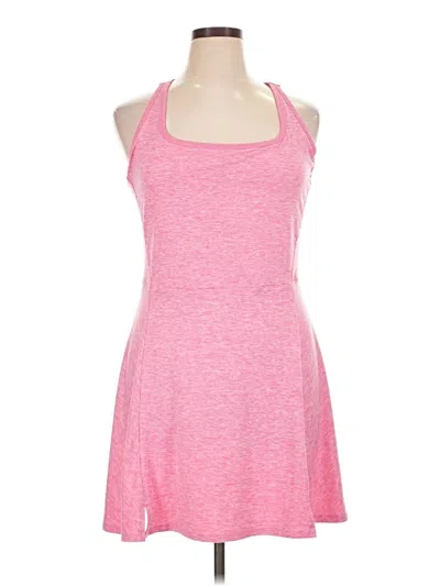 Pre-owned Jockey Casual Dress In Pink