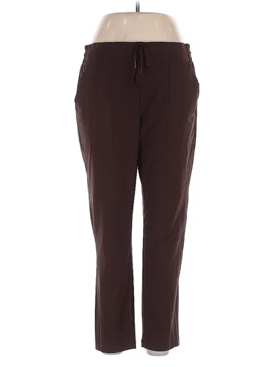 Pre-owned Jockey Casual Pants In Burgundy