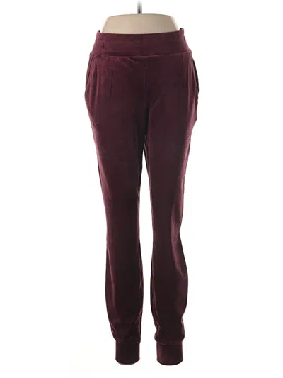 Pre-owned Jockey Casual Pants In Burgundy
