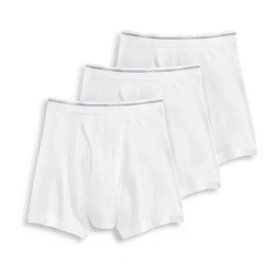 Jockey Classics Cotton Full-rise Mens 3 Pack Boxer Briefs 9977 In Animal Print