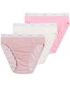 Jockey Classics French Cut Underwear 3 Pack 9480, 9481, Extended Sizes In Multi