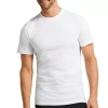 Jockey Classics Mens 2 Pack Short Sleeve Crew Neck T-shirt Tall In White