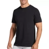 Jockey Classics Mens 3 Pack Short Sleeve Crew Neck T-shirt In Black