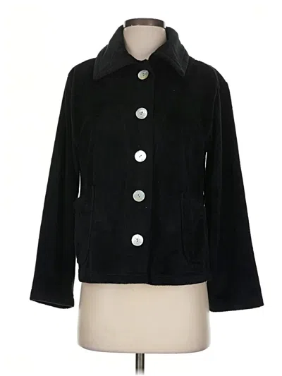 Pre-owned Jockey Coat In Black