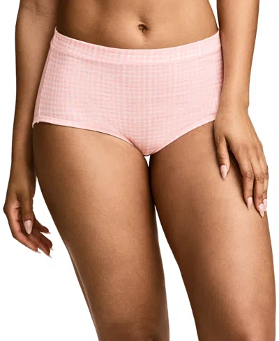 Jockey Cotton Stretch Brief 1556, Created For Macy's In Pink
