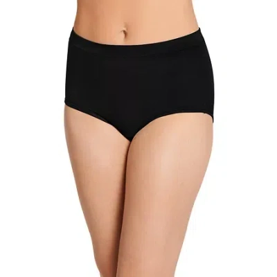Jockey Cotton Stretch Brief Panty - 1556 In Black