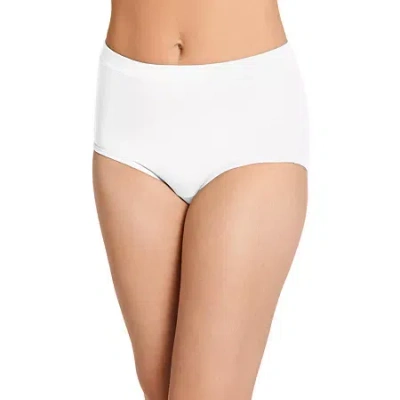 Jockey Cotton Stretch Brief Panty - 1556 In White