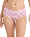 Jockey Cotton Stretch Hipster Underwear 1554 In Social Stripe