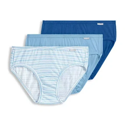 Jockey Elance Bikini - 3 Pack- 1489 In Blue