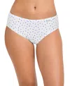 Jockey Elance Bikini Underwear 3 Pack 1489 In Future Dusk,brush Dot Grape-print,floral