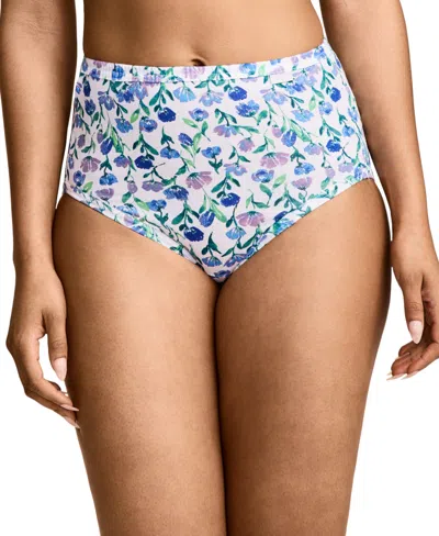Jockey Elance Brief 3 Pack Underwear 1484, 1486 Extended Sizes In Multi