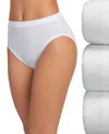 Jockey Elance Cotton French Cut Underwear 3-pk 1541, Extended Sizes In White,white,white