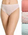 Jockey Elance French Cut 3 Pack Underwear 1485 1487, Extended Sizes