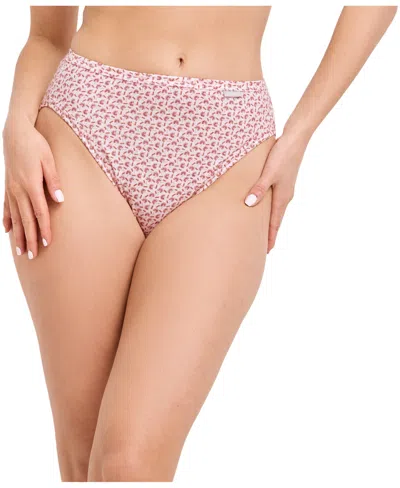 Jockey Elance French Cut 3 Pack Underwear 1485 1487, Extended Sizes In Pink