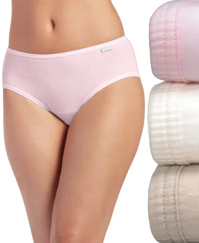 Jockey Elance Hipster Underwear 3 Pack 1482 1488, Also Available In Plus Sizes In Pink