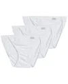 Jockey Elance Bikini 3-pack In White,white,white