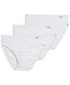 Jockey Elance Super Soft French Cut Underwear 3 Pack 2071 In White,white,white
