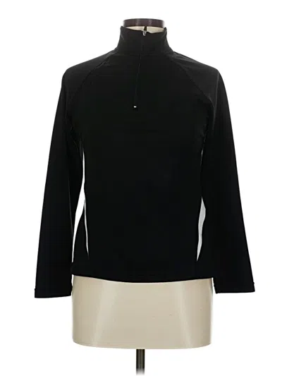 Pre-owned Jockey Fleece Jacket In Black