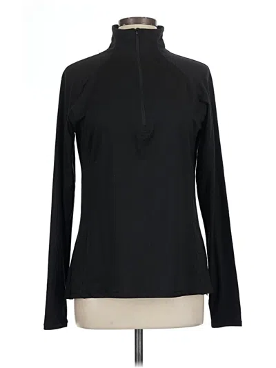Pre-owned Jockey Fleece Jacket In Black