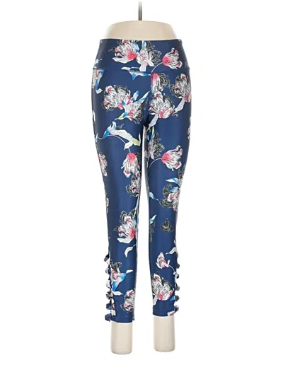Pre-owned Jockey Leggings In Blue