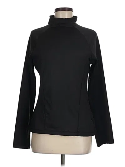 Pre-owned Jockey Long Sleeve Top Black Turtleneck Tops