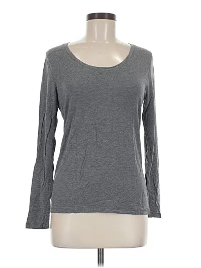 Pre-owned Jockey Long Sleeve T-shirt In Gray
