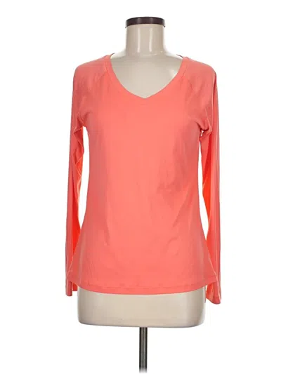 Pre-owned Jockey Long Sleeve T-shirt In Orange