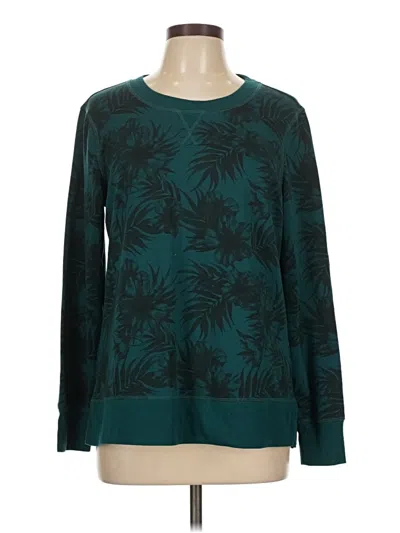 Pre-owned Jockey Long Sleeve T-shirt In Teal