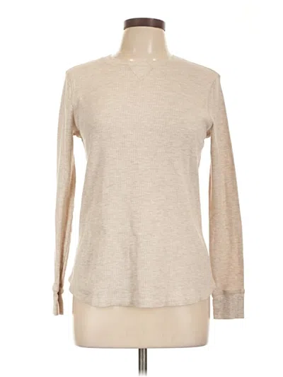 Pre-owned Jockey Long Sleeve Turtleneck In Brown