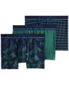 Jockey Men's 3pk. True Style Logo Trunks In Multi