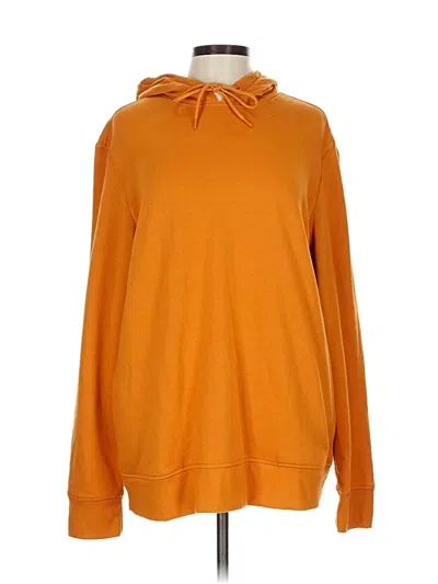 Pre-owned Jockey Pullover Hoodie In Orange