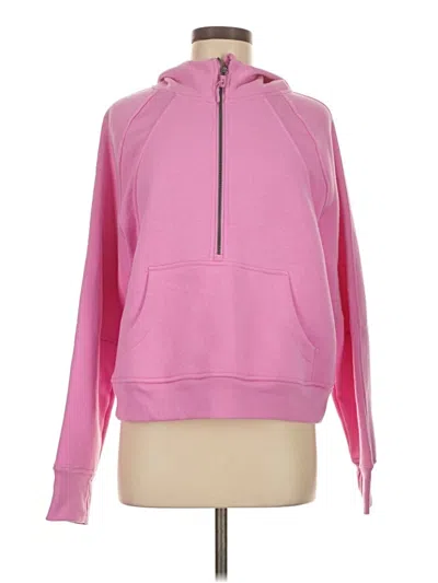 Pre-owned Jockey Pullover Hoodie In Pink