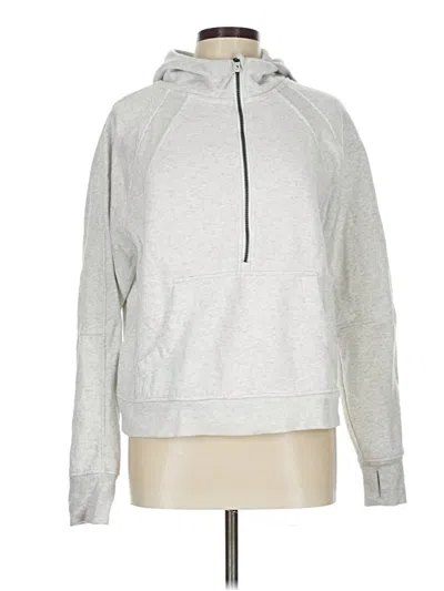 Pre-owned Jockey Pullover Hoodie In Silver