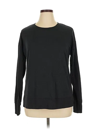 Pre-owned Jockey Pullover Sweater In Black