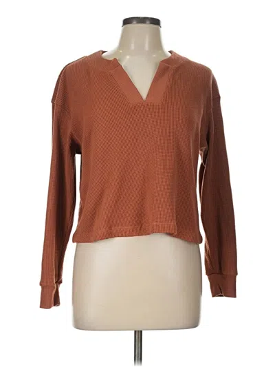 Pre-owned Jockey Pullover Sweater In Brown